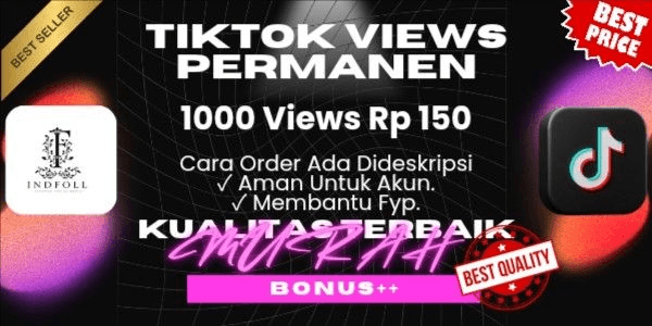 Gambar Product Views Tiktok Permanent High Quality