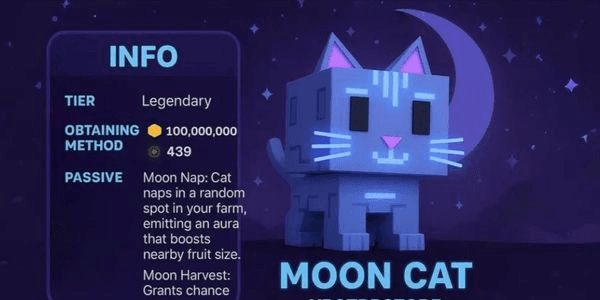 Gambar Product Moon Cat - Grow A Garden