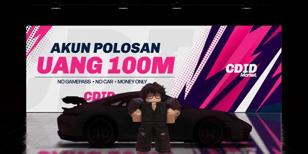 Gambar Product Akun Polosan CDID 100M || No Gamepass