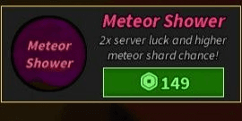 Meteor Shower | Prospecting!