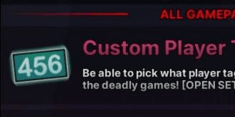 Gambar Product Custom Player Tag