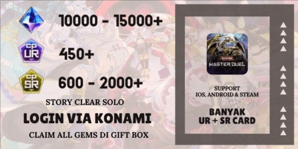 Gambar Product Yu-Gi-Oh! Master Duel Gacha Account - 3