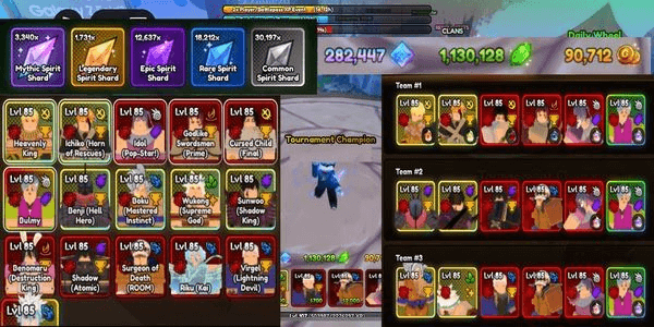 Gambar Product Akun END GAME - 16 Glitched FULL UNIT / TEAM META
