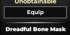 Gambar Product Dreadful Bone Mask | Type Soul
