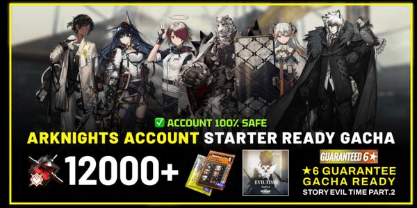 Gambar Product Arknights Starter Ready Gacha [A]