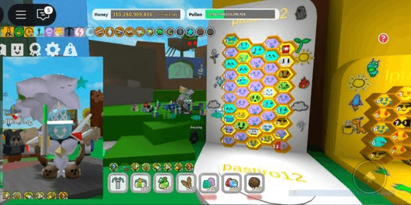 Gambar Product Akun Mid Game Bee Swarm Simulator