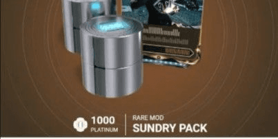 Gambar Product WARFRAME 1000 PLATINUM SUNDRY PACK