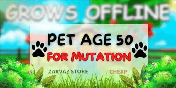 Gambar Product PET AGE 50 | GROW A GARDEN