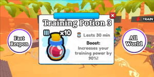 All World Boost Training Potion 3