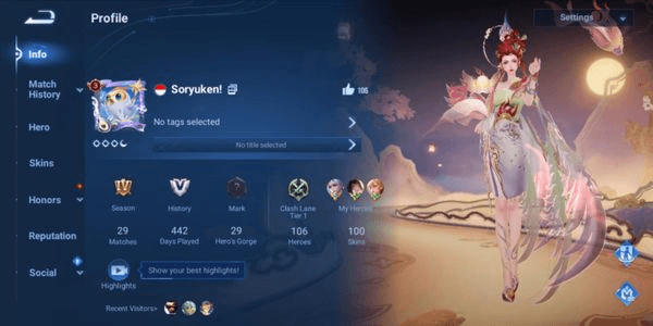 Gambar Product ACCOUNT HOK BERHERO SNK FULL WARRANTY