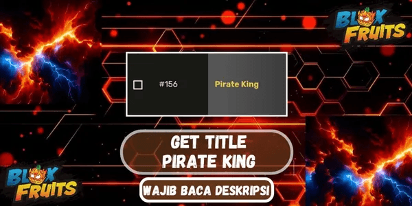 GET TITLE PIRATE KING