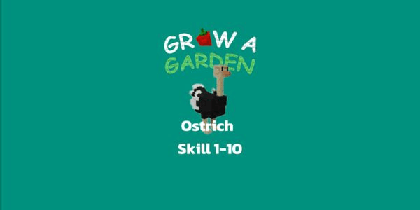 Gambar Product Ostrich Passive 1-10 - Grow A Garden