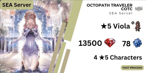 Gambar Product Octopath Traveler CotC Premium Edition account