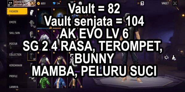 Gambar Product #4 FREE FIRE ACCOUNT AS PER IMAGE