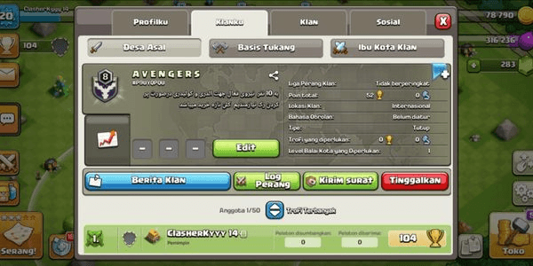 Gambar Product Clan Level 8