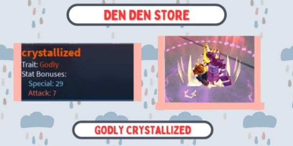 Gambar Product GODLY CRYSTALLIZED - A Universal Time - BONUS 5 MYTHIC RANDOM SKINS