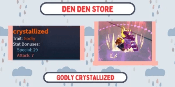 GODLY CRYSTALLIZED - A Universal Time - BONUS 5 MYTHIC RANDOM SKINS