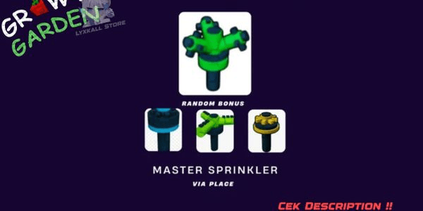 Gambar Product Master Sprinkler | Grow A Garden