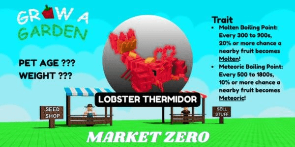 Gambar Product Lobster Thermidor (Divine) - Grow A Garden