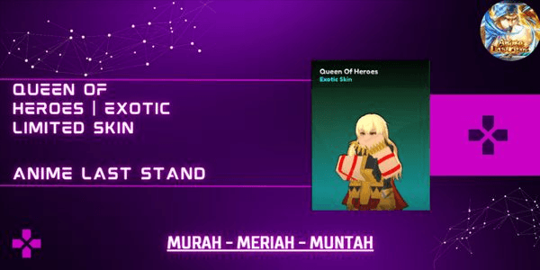 Gambar Product Queen Of Heroes | Exotic Limited Summer Skin (Gilgamesh)