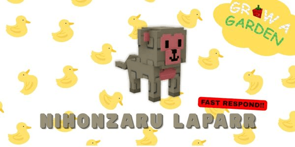 Nihonzaru Laparrr | Grow A Garden
