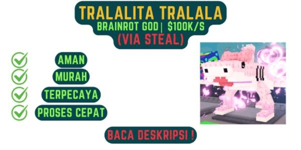 Gambar Product Tralalita Tralala (Brainrot God) | Steal A Brainrot