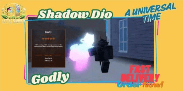 Gambar Product Godly Shadow Dio - Bonus 5 Skin Mythic | A Universal Time