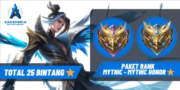 Gambar Product Paket Rank Mythic 1-Mythic 25