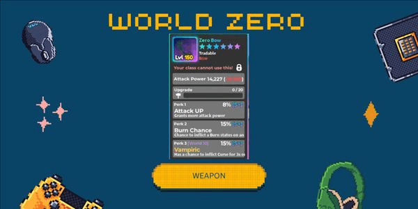 Gambar Product Zero Bow - World zero