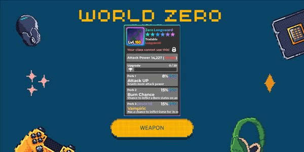 Gambar Product Zero Longsword - World zero