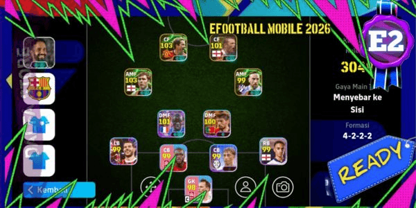 Gambar Product E2#PUNGGAWA ENGLAND EPIC LANGKA OWEN, ROONEY, SCHOL ACOUNT READY TO PUSH DIVISION