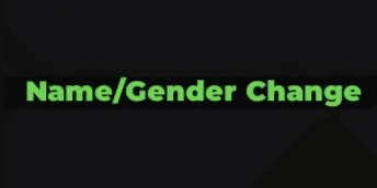 Name/Gender Change