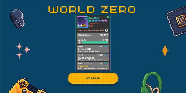 Gambar Product Zero Staff - world zero
