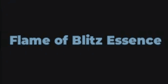 Flame of Blitz Essence