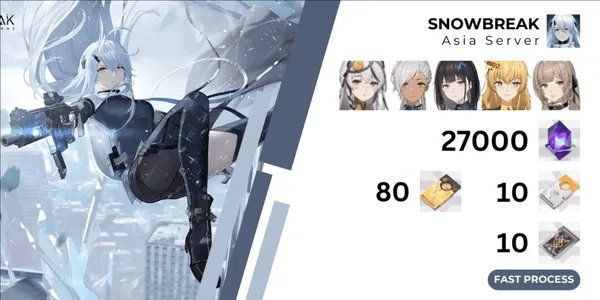 Snowbreak Reroll Account Premium Edition