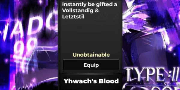 Yhwach Blood - Type Soul