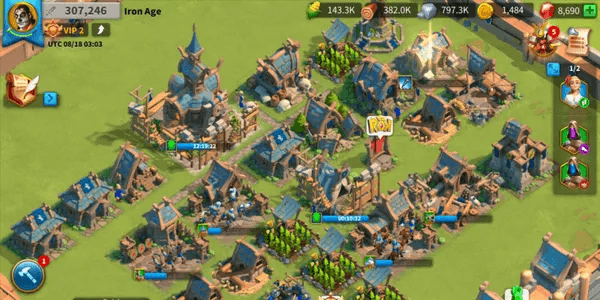 Cheap Rise of Kingdoms Part Account. 17
