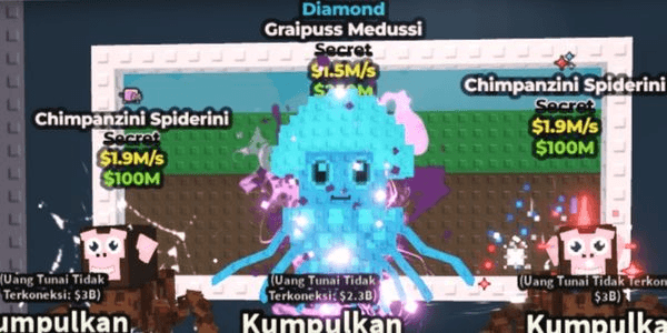 Gambar Product Graipuss Medussi | Steal A Brainrot