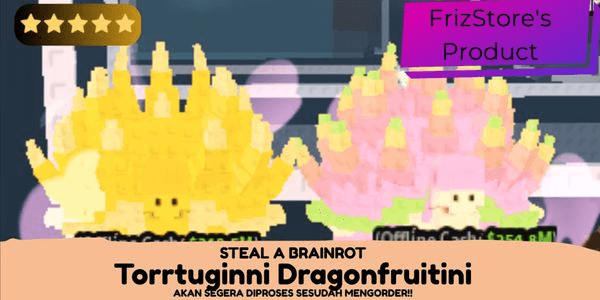 Gambar Product Torrtuginni Dragonfruitini - Brainrot SECRET!