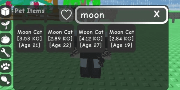 Gambar Product Moon Cat | Grow a Garden