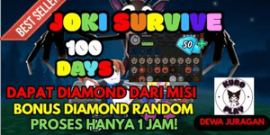 Joki Survive 100 Days {BONUS DIAMOND} | 99 Night In The Forest