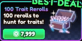 Gambar Product 100 Trait Reroll
