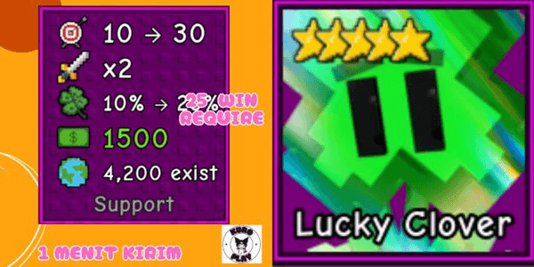 Gambar Product Lucky Clover (5 Stars) Garden Tower Defense