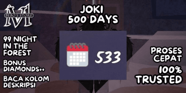 Gambar Product JOKI SURVIVE 500++ DAYS (BONUS DIAMONDS++) | BEBOS STORE