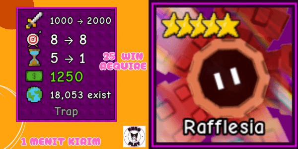 Gambar Product Rafflesia ( 5 Stars ) Garden Tower Defense