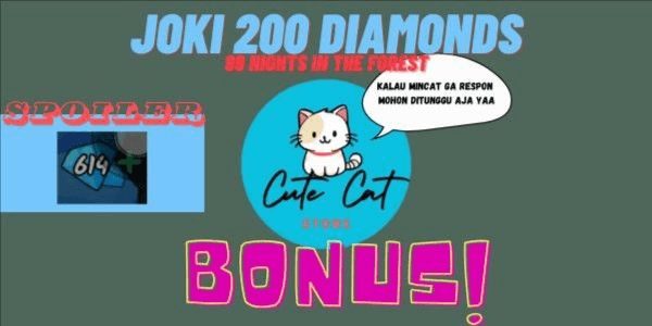 Gambar Product Joki 200 Diamond | 99 Night In The Forest