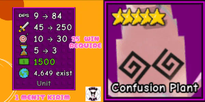 Confusion Plant (5 Stars) Garden Tower Defense
