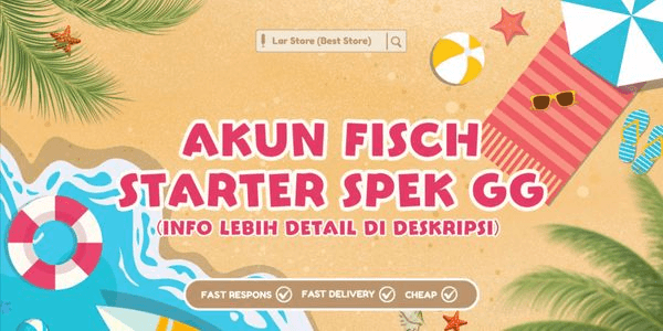Gambar Product FISCH STARTER ACCOUNT GG SPECK (HEAVENS ROD - LEVIATHAN'S FANG ROD - TRIDENT ROD & WATER BUBBLE)