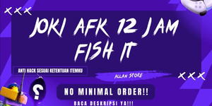 Joki AFK 12 Hours | Joki AFK Fishing | Fish It!