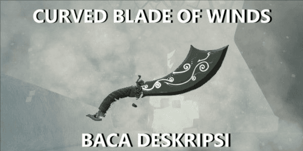 Gambar Product Curved Blade of Winds - Deepwoken